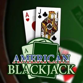 American Blackjack slot logo by Habanero at Blaze Spins Casino