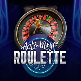 Auto Mega Roulette game by Pragmatic Play – logo hosted on Blaze Spins Casino