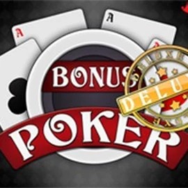 Try Bonus Poker Deluxe - 3 Hands slot by RTG (Reel Time Gaming) on blazespinss.org – logo image