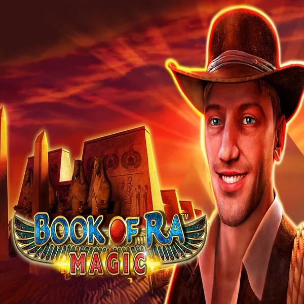 Book of Ra Magic slot visual from Greentube available on blazespinss.org