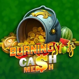 Burning Slots Cash Mesh game by BF Games – logo hosted on Blaze Spins Casino