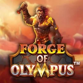 Forge of Olympus slot logo by Pragmatic Play at Blaze Spins Casino