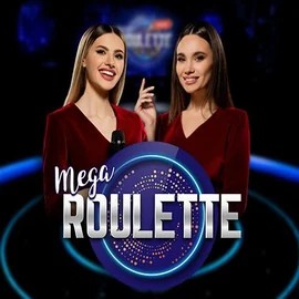 Mega Roulette logo by Pragmatic Play Blaze Spins Casino