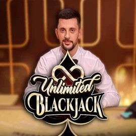 Unlimited Blackjack slot visual from Ezugi available on blazespinss.org